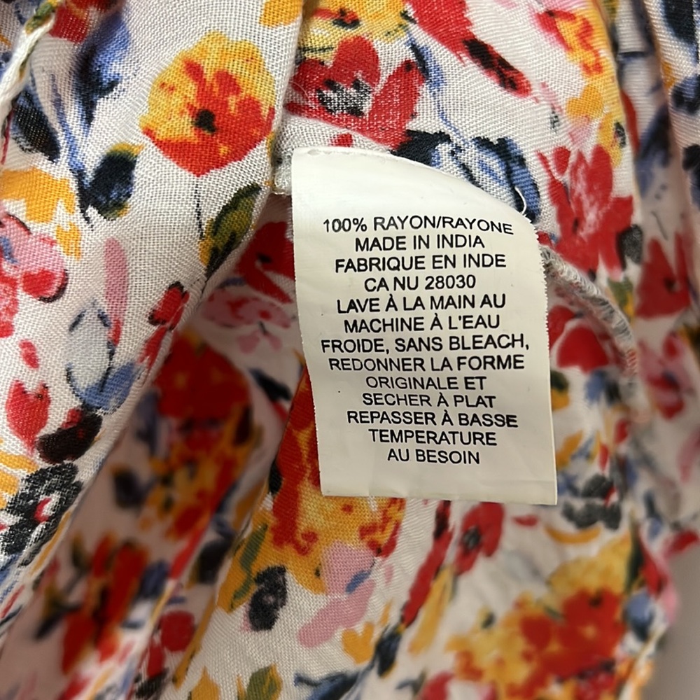 Floral Pattern Tank Top (Paper Moon) - Picture 4 of 7